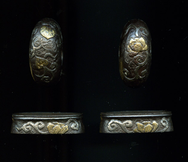Fuchi Kashira - Higo Daisho Set
